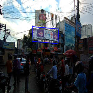 Well Maintained Hoarding Space at Prime Location Vijay Chowk Crossing