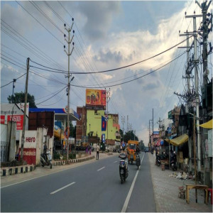 Ranchi Kokar Chowk facing chowk