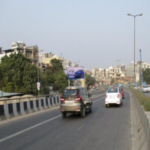 At Azadpur Flyover