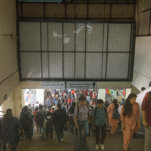 Entry & Exit Of Metro Station Sec-51 Noida