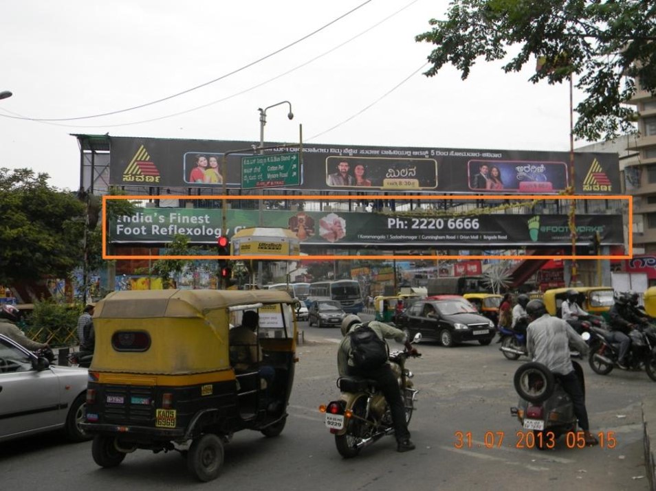 K G Road Foot Over Bridge, Bangalore    