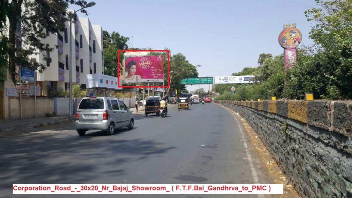 Corporation Road, Near Bajaj Showroom, Pune