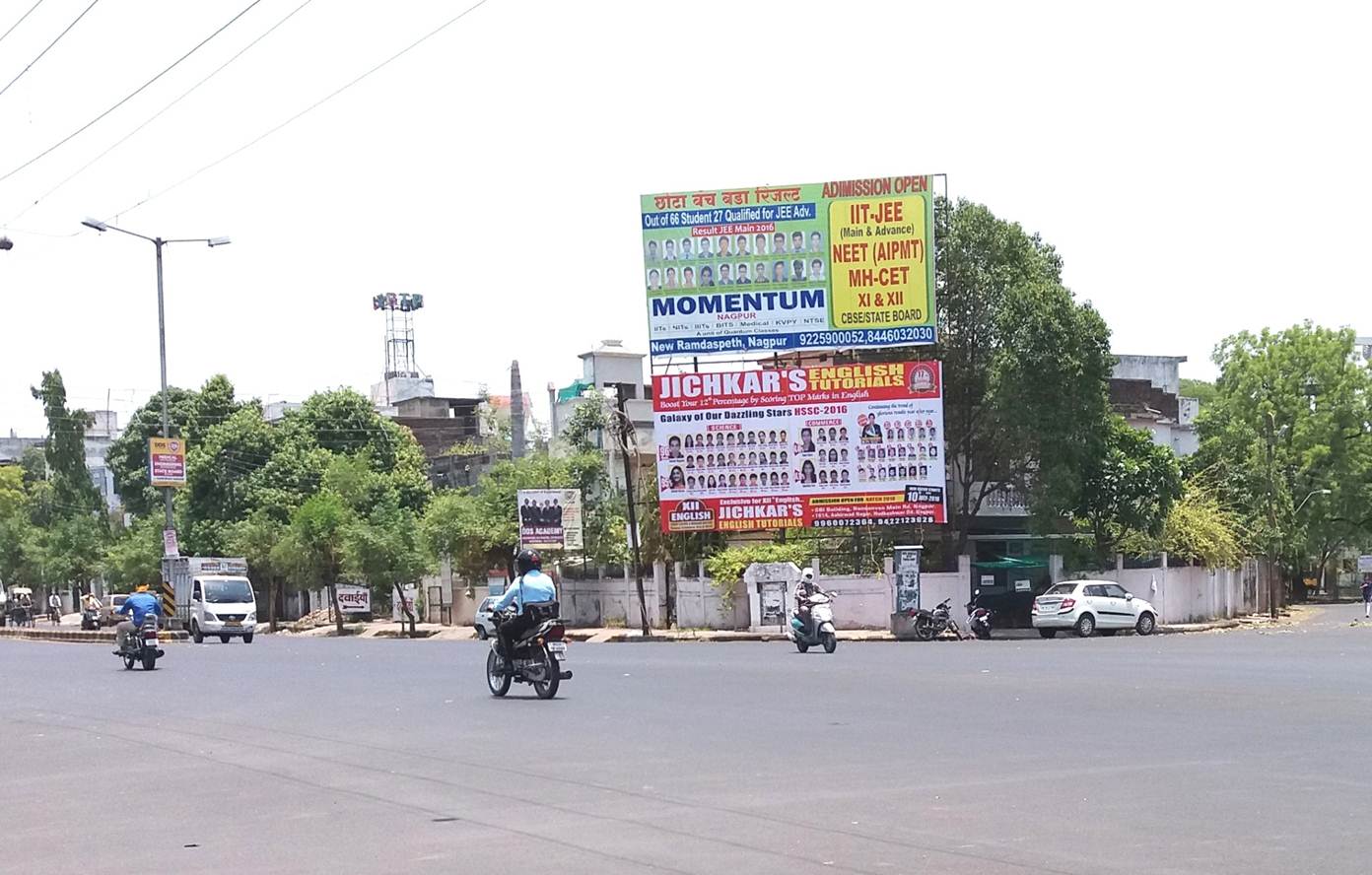 At Hingna Naka T-Point, Nagpur