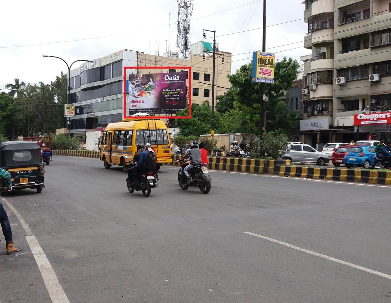 At Shastri Layout T-Point, Nagpur