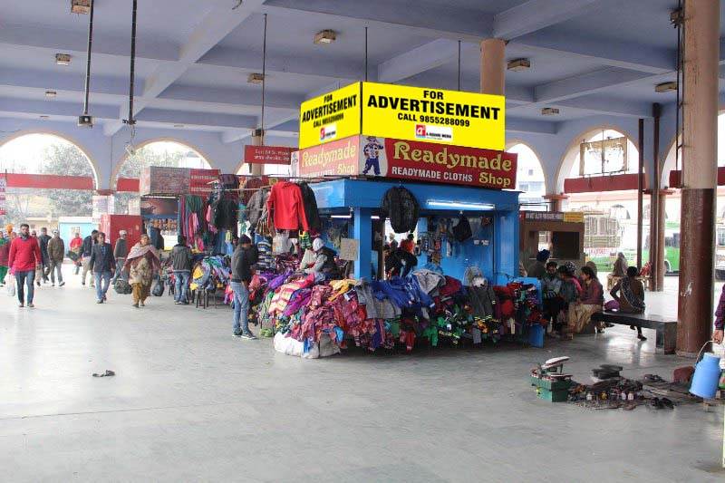 Inside Bus Stand, Amritsar