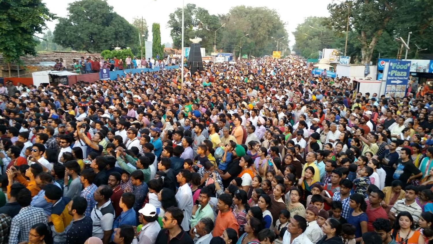 Crowd at Wagha Border, Amritsar