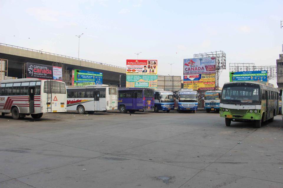 Inside Bus Stand, Amritsar