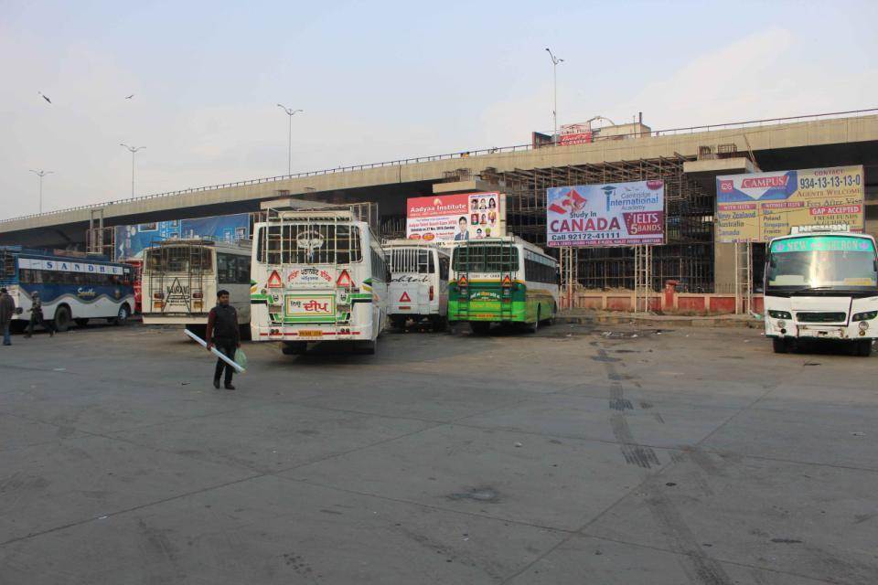 Inside Bus Stand, Amritsar