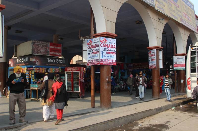 Inside Bus Stand, Amritsar