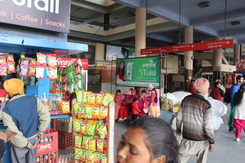 Inside Bus Stand, Amritsar