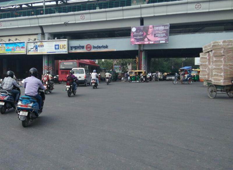 Inderlok Metro Station Site 1, Delhi