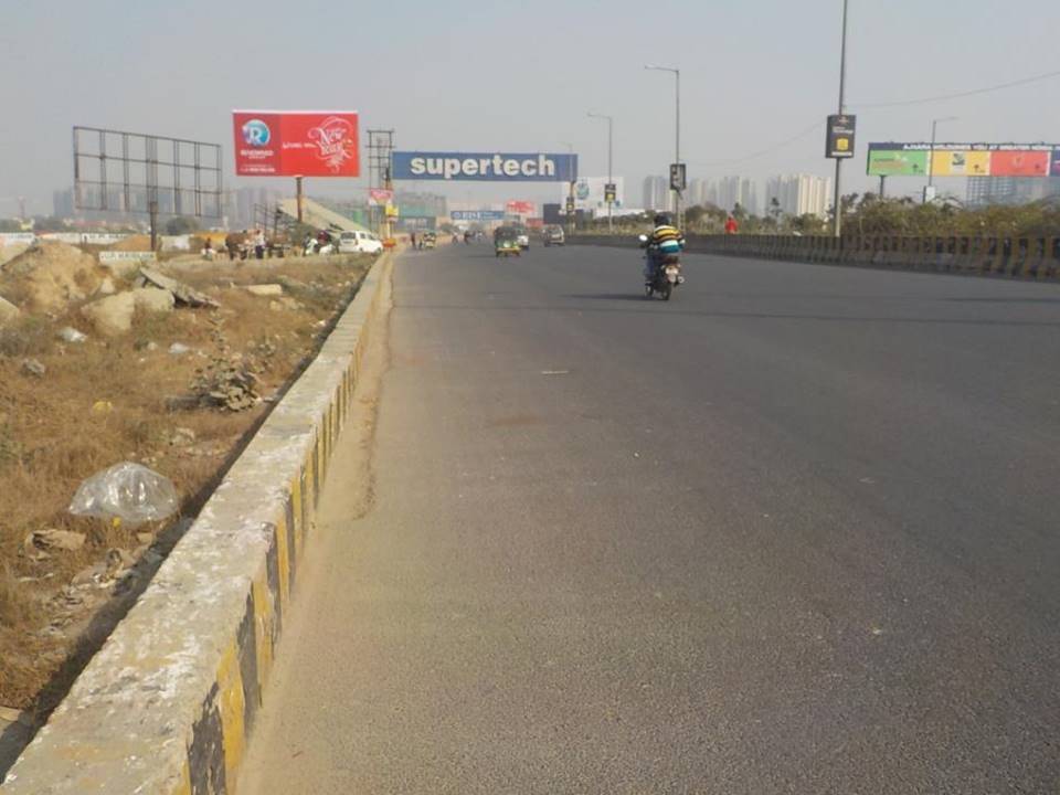 Before Hindon Bridge, Noida