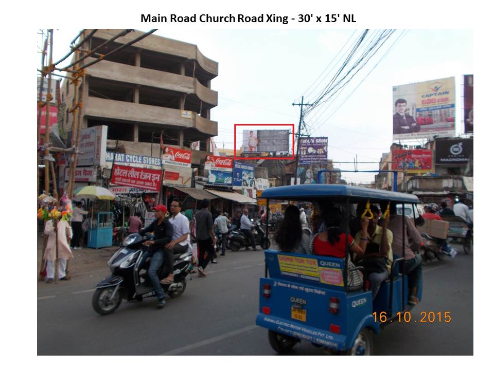 Main Road Church Road Xing, Ranchi