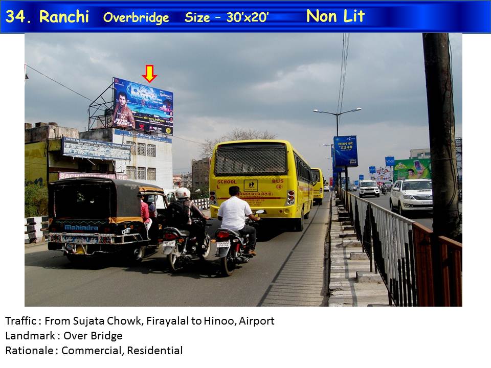 Overbridge, Ranchi