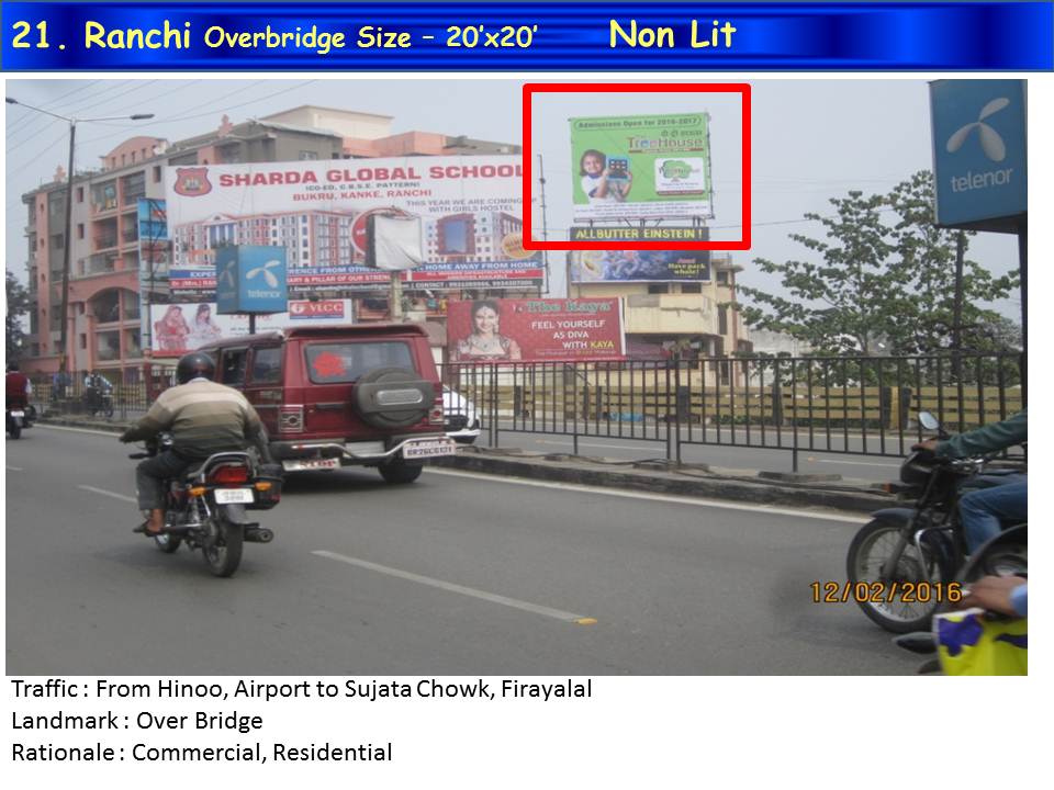 Overbridge, Ranchi