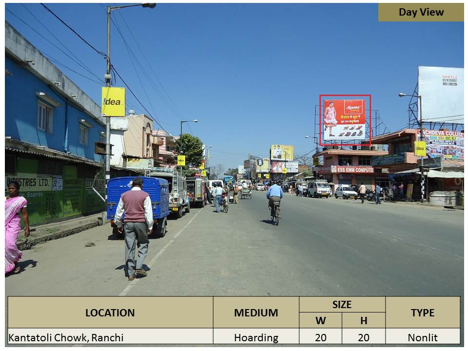 Kantatoli Chowk, Ranchi