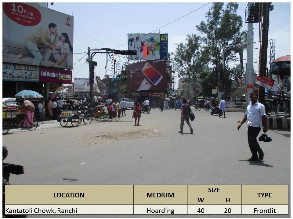 Kantatoli Chowk, Ranchi