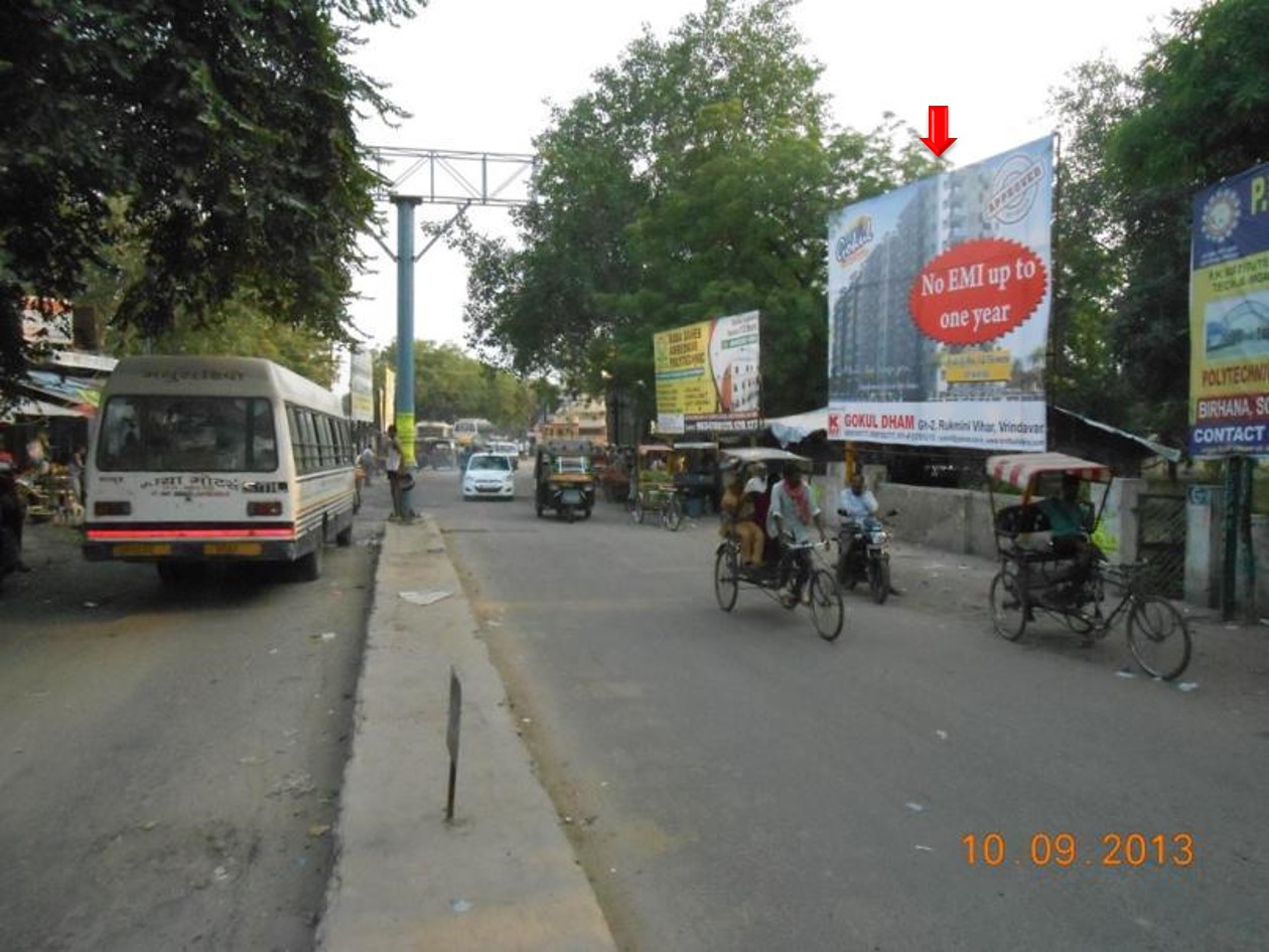 In Front Of SBI, Mathura                                           