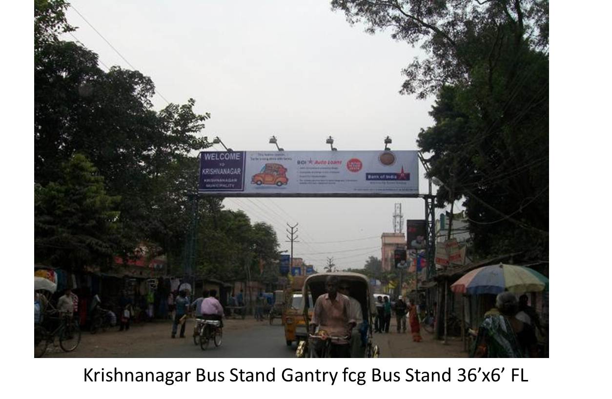 Krishnanagar Bus Stand Gantry, Nadia