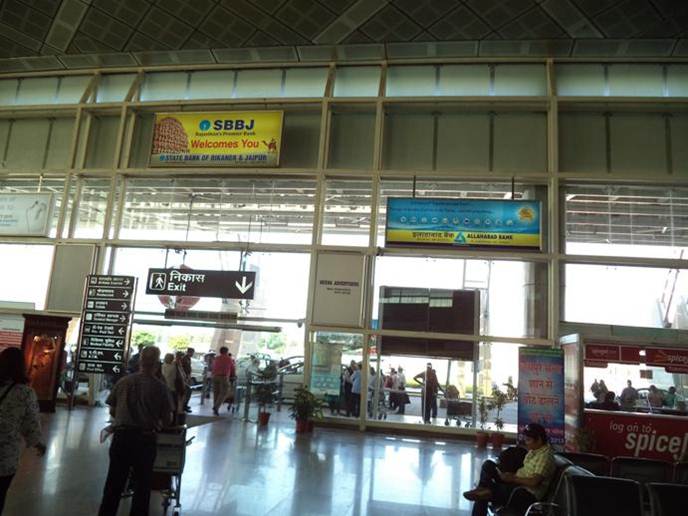 Arrival Exit Gate, Jaipur