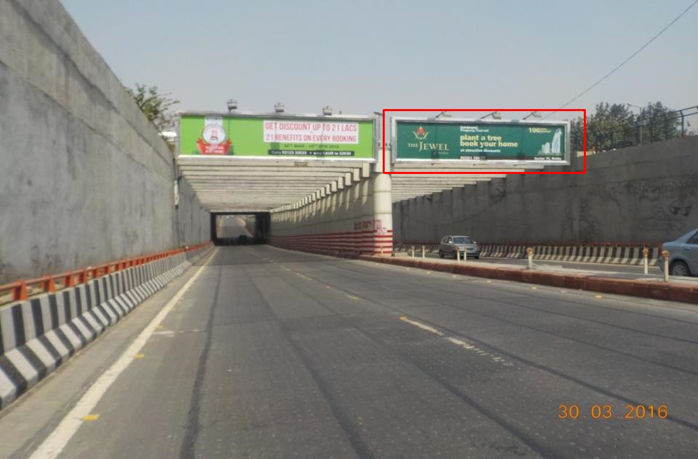 Under Pass At Rajni Gandha, Noida                                            