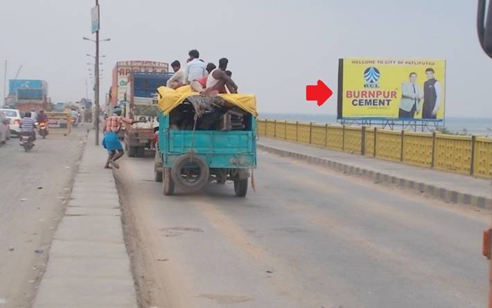 Gandhi setu fly over bridge, Patna