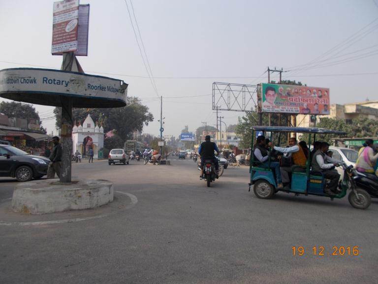 Gansh pull Bus Stand, Roorkee