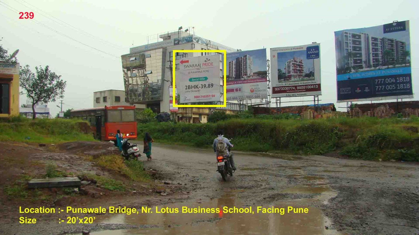 Punawale Bridge, Nr. Lotus Business School, Pune