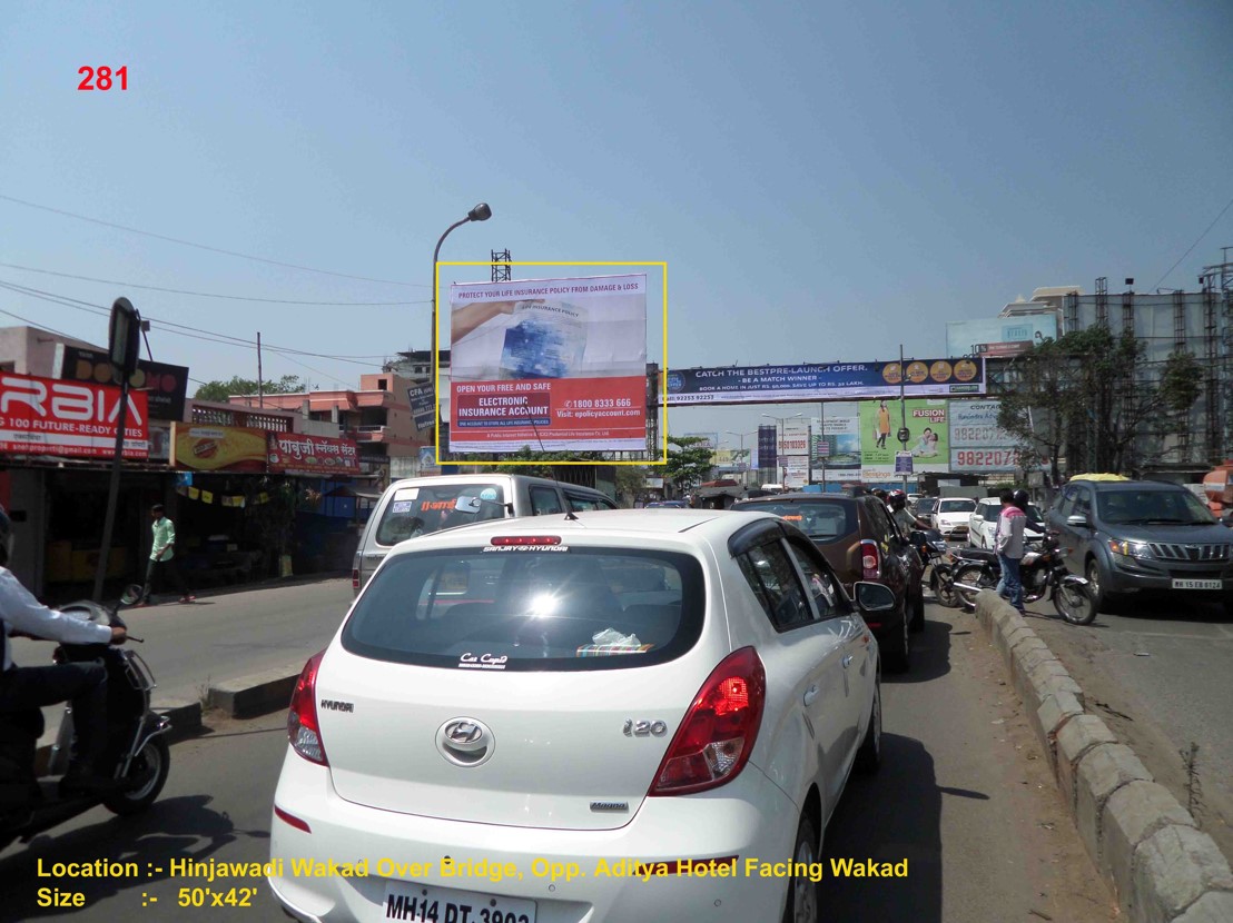 Hinjawadi Wakad Over Bridge, Opp. Aditya Hotel, Pune