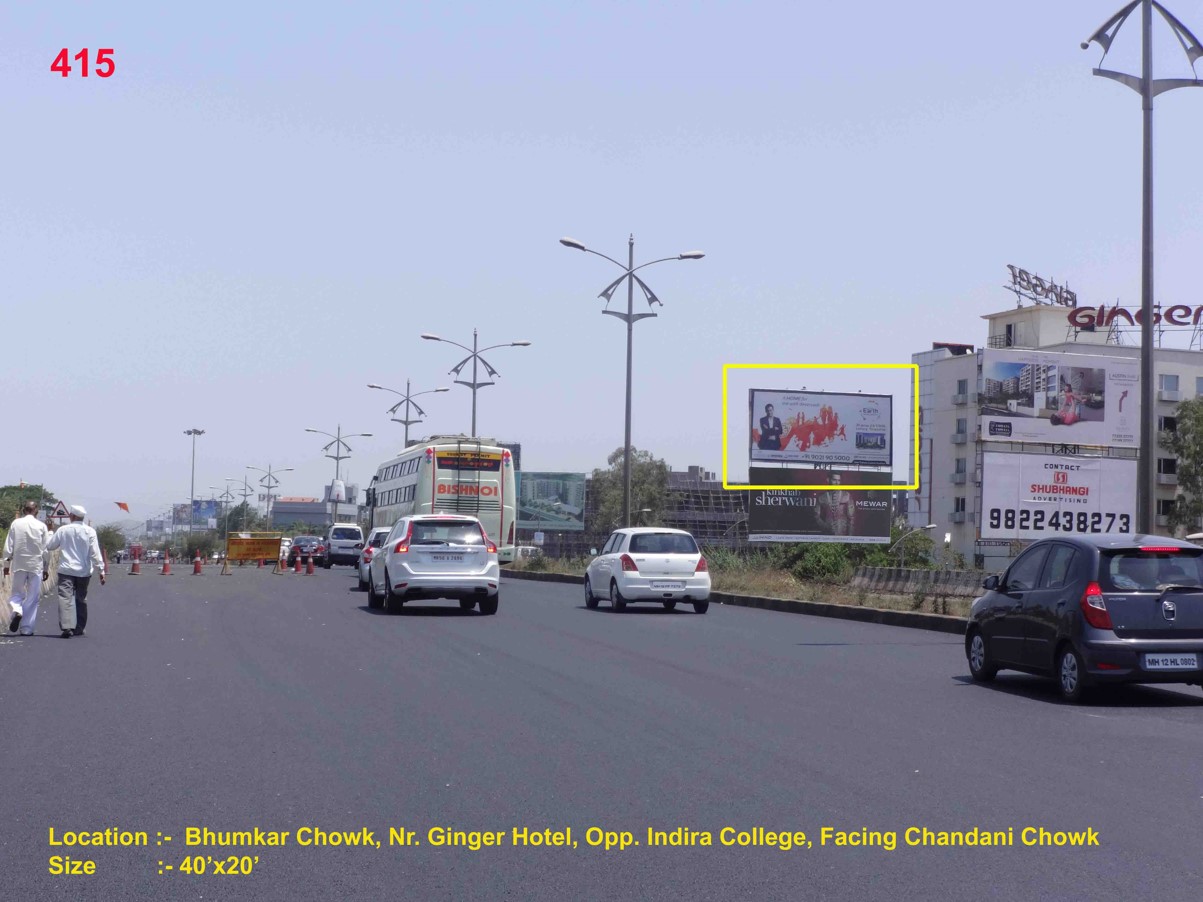 Bhumkar Chowk, Nr. Ginger Hotel, Opp. Indira College, Pune