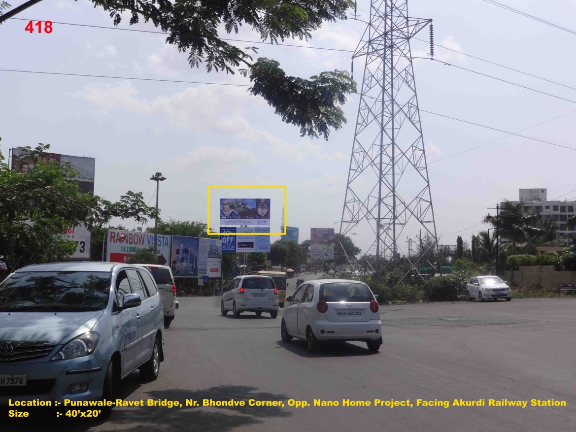 Punawale-Ravet Bridge, Nr. Bhondve Corner, Opp. Nano Home Project, Pune 