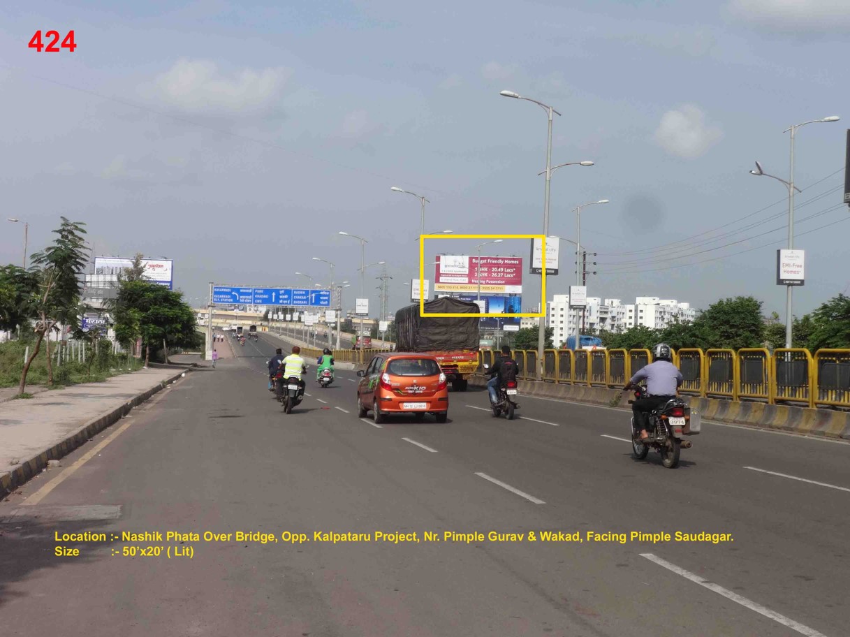 Nashik Phata Over Bridge, Opp. Kalpataru Project, Nr. Pimple Gurav & Wakad, Pune    