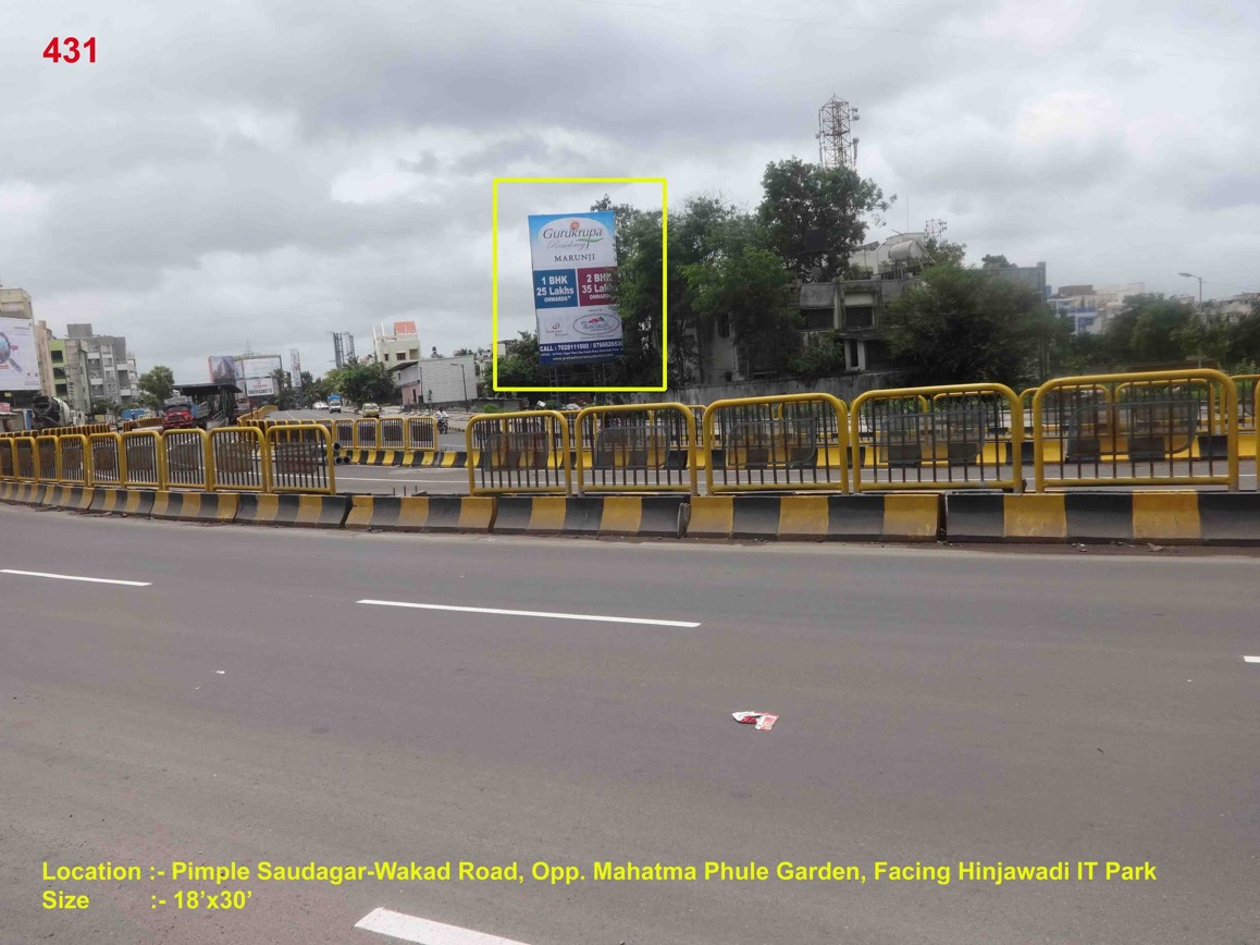 Pimple Saudagar-Wakad Road, Opp. Mahatma Phule Garden, Pune