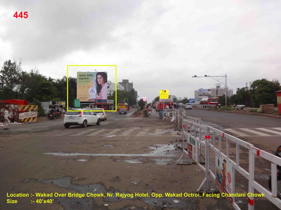 Wakad Over Bridge Chowk, Nr. Rajyog Hotel, Opp. Wakad Octroi, Pune