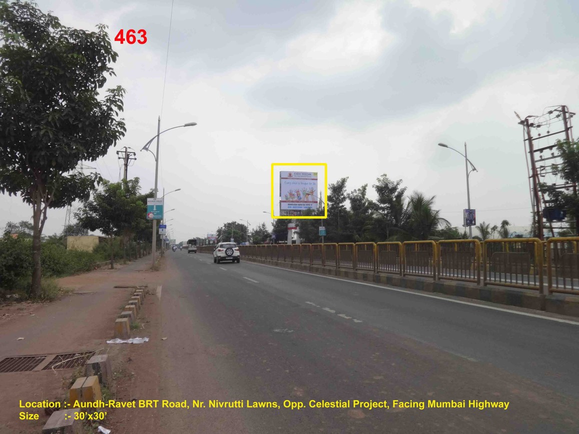 Aundh-Ravet Brt Road, Nr. Nivrutti Lawns, Opp. Celestial Project, Pune  