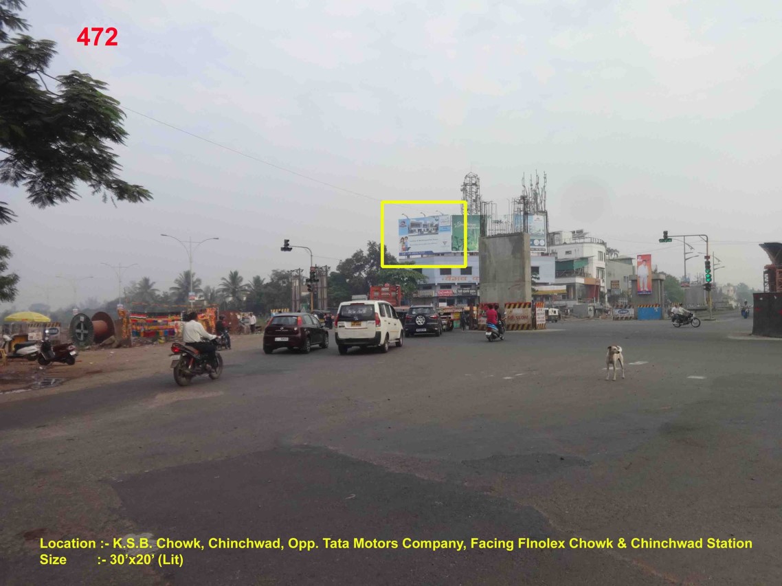 K.S.B. Chowk, Chinchwad, Opp. Tata Motors Company, Pune