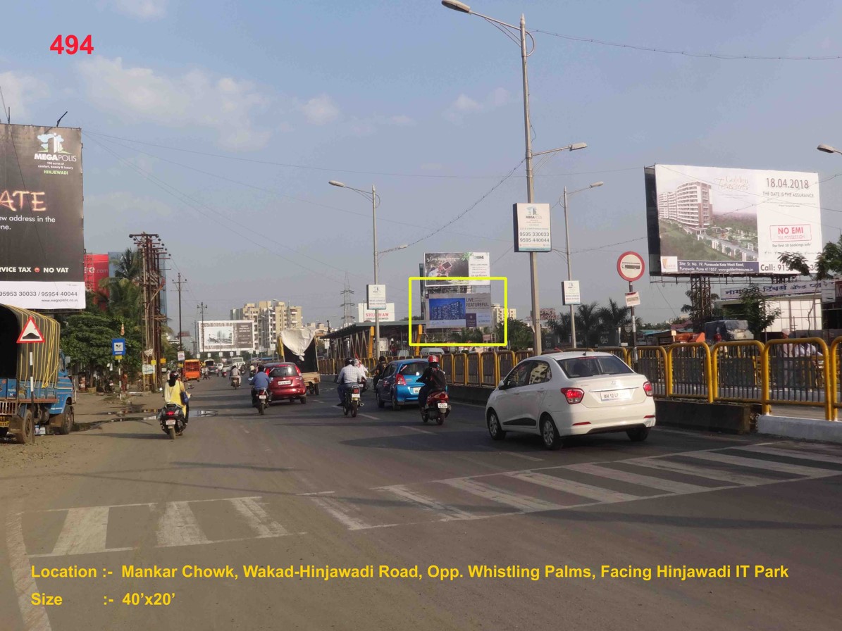 Mankar Chowk, Wakad Hinjawadi Road, Opp. Whistling Palms, Pune