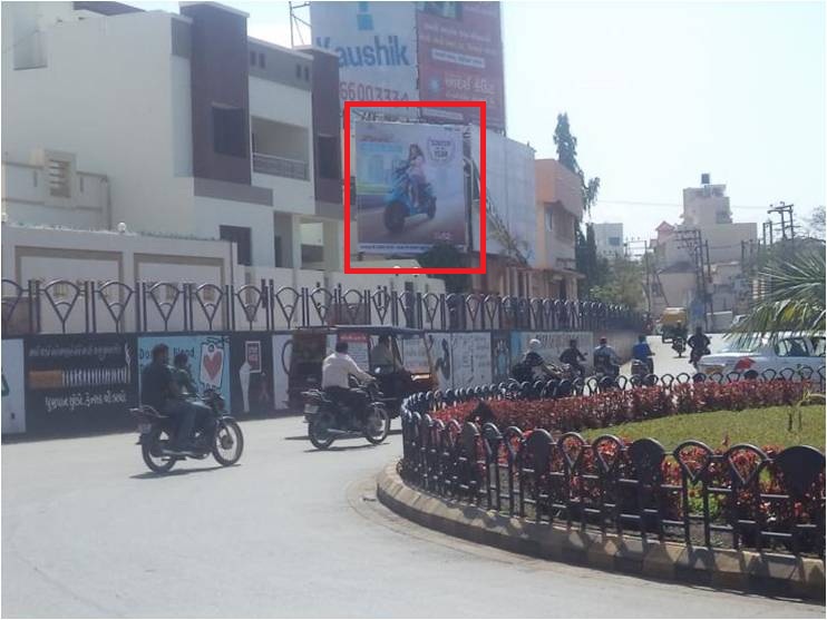 Mahila College Chowk, Underbridge Kalawad Road, Rajkot