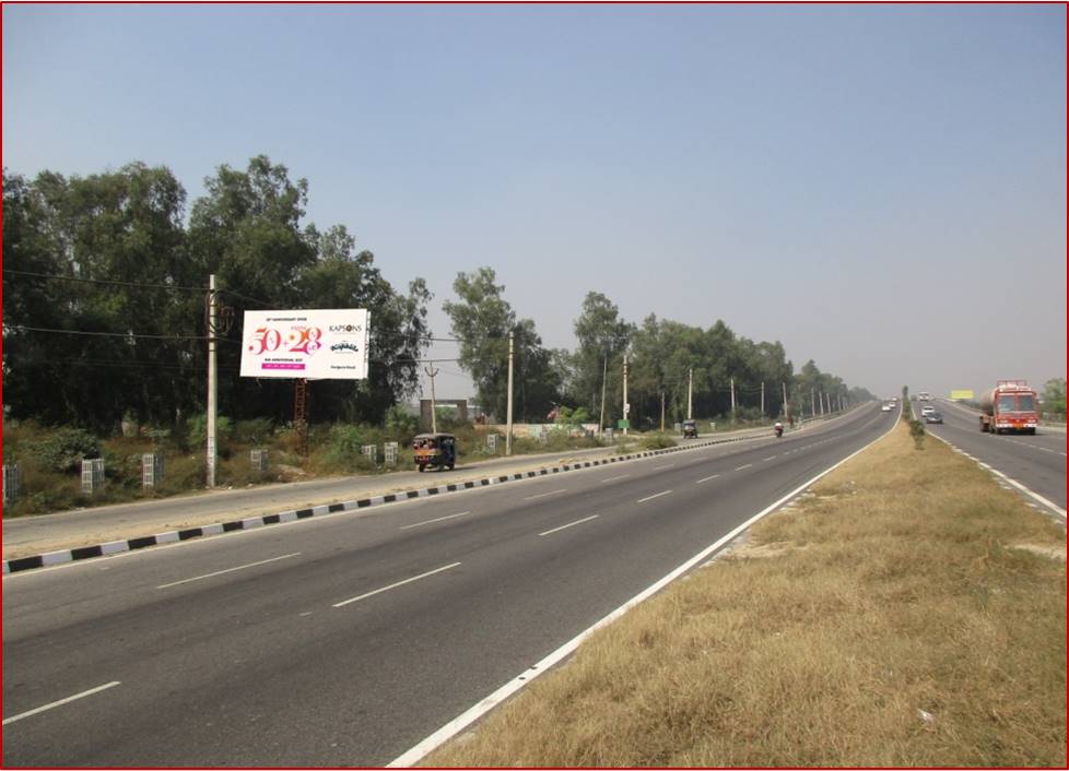 Near Pepsi Flyover, Delhi to Chandigarh