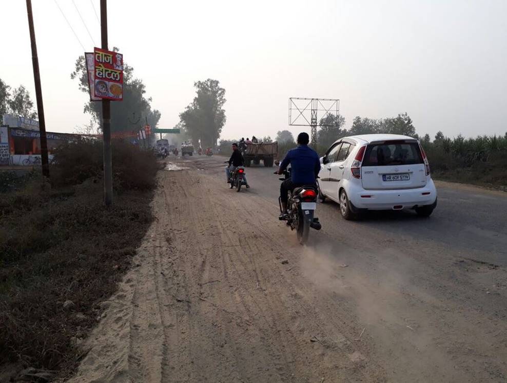 Kairana Shamli Road, Delhi to Chandigarh