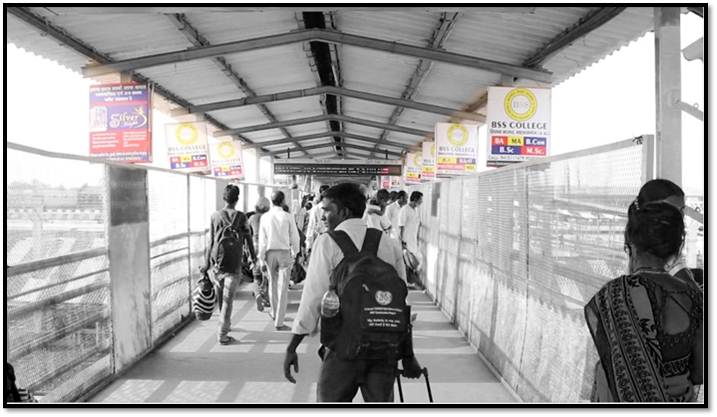 Advertise on Flyover Bridge, Gorakhpur